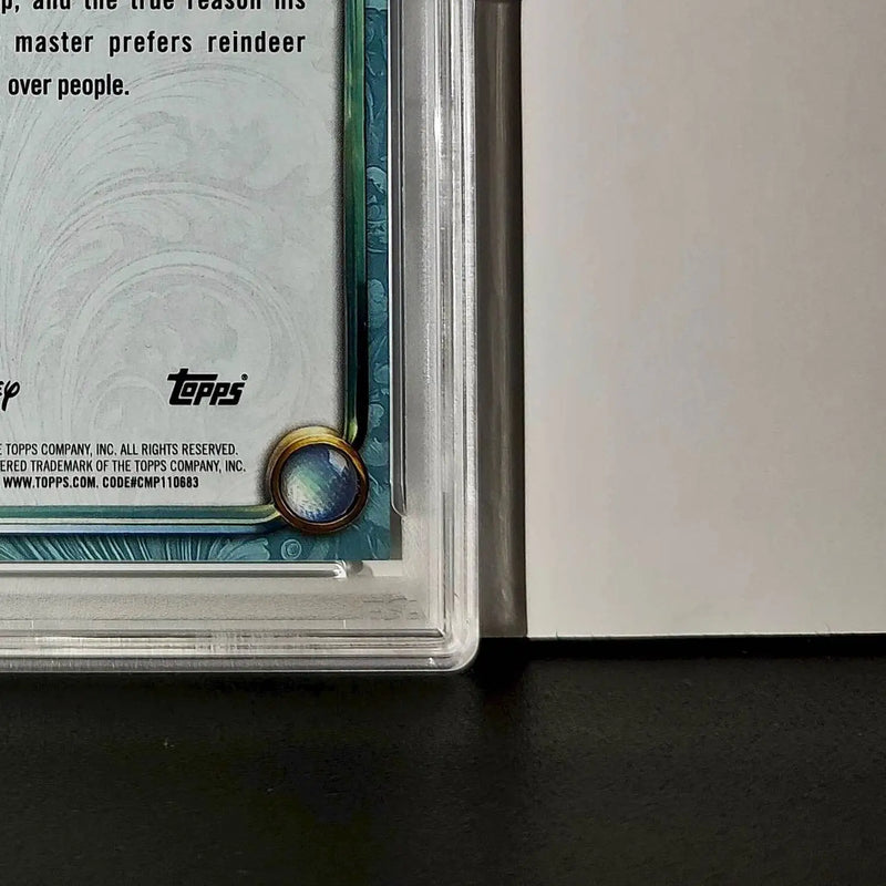 Sven 2025 Topps Disney Wonder #149 Diamond Card Frozen PSA 8 - Non-Sports Card Single
