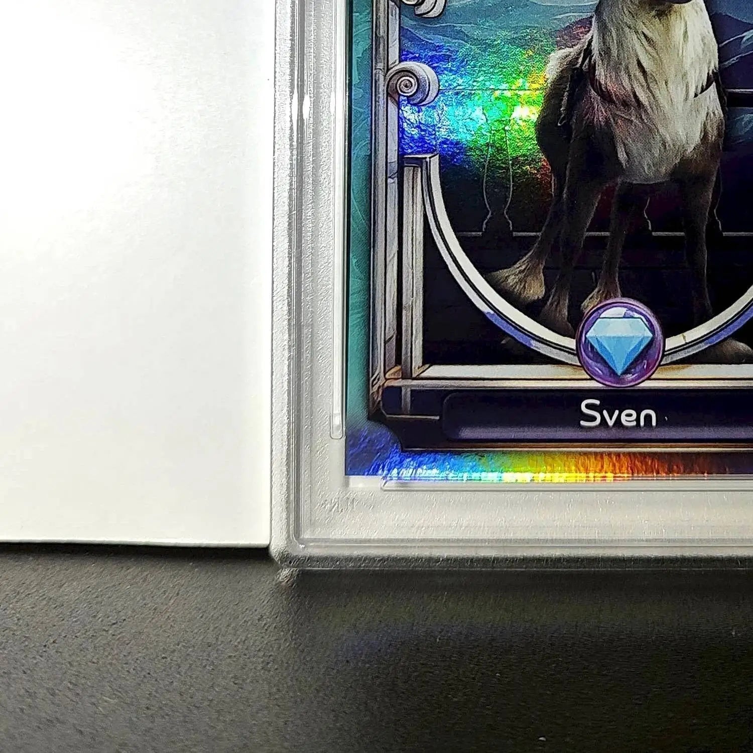 Sven 2025 Topps Disney Wonder #149 Diamond Card Frozen PSA 8 - Non-Sports Card Single