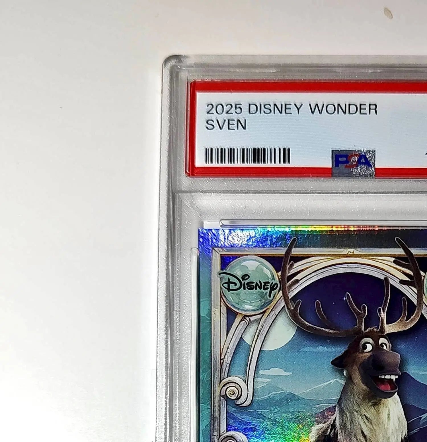 Sven 2025 Topps Disney Wonder #149 Diamond Card Frozen PSA 8 - Non-Sports Card Single