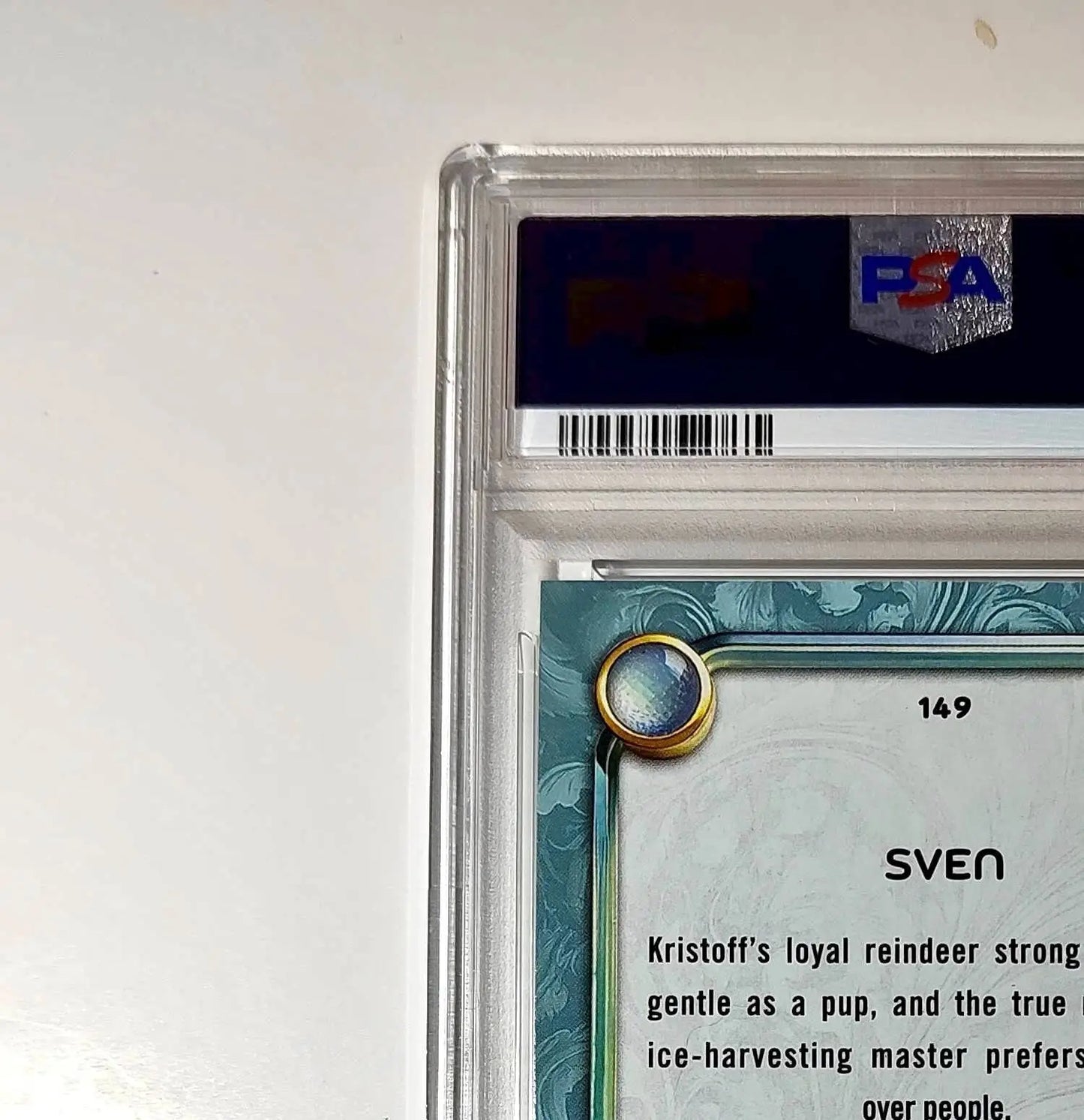 Sven 2025 Topps Disney Wonder #149 Diamond Card Frozen PSA 8 - Non-Sports Card Single