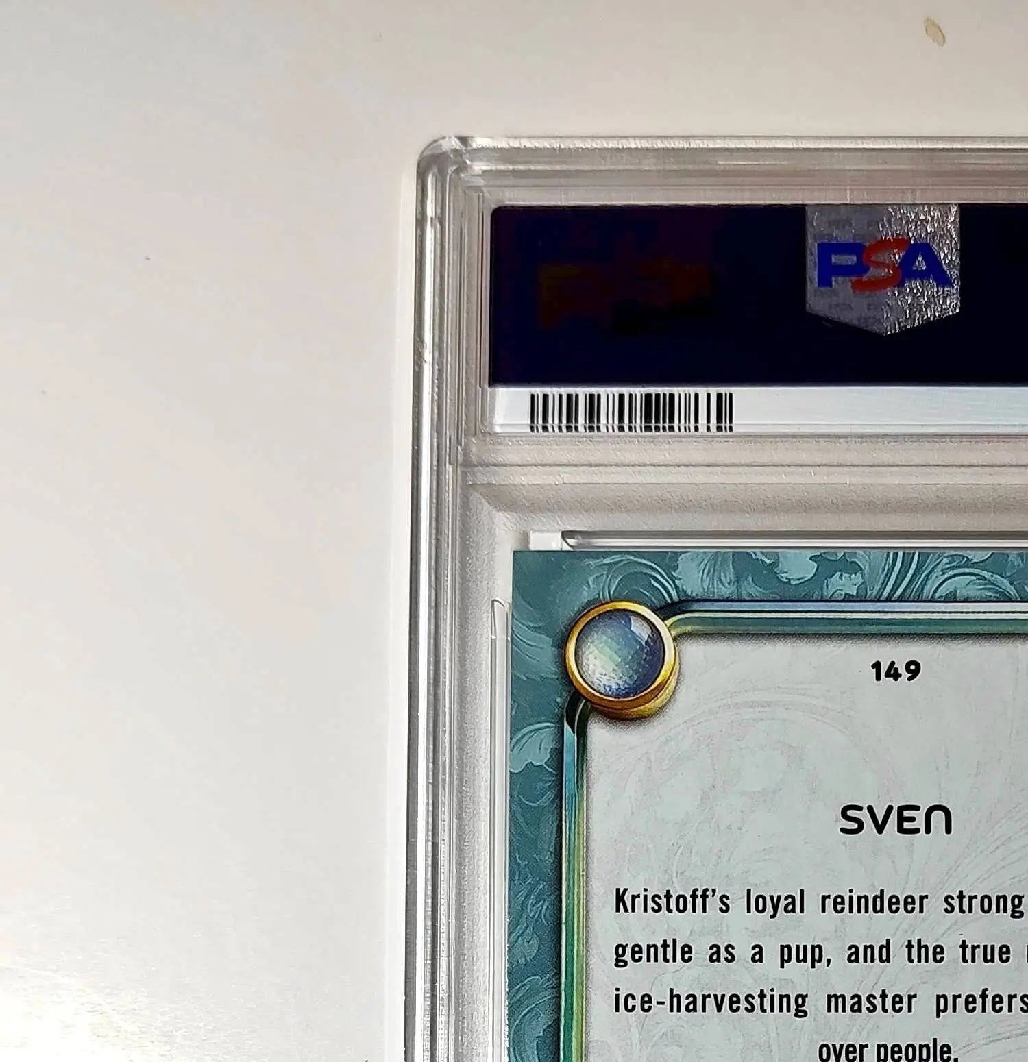 Sven 2025 Topps Disney Wonder #149 Diamond Card Frozen PSA 8 - Non-Sports Card Single