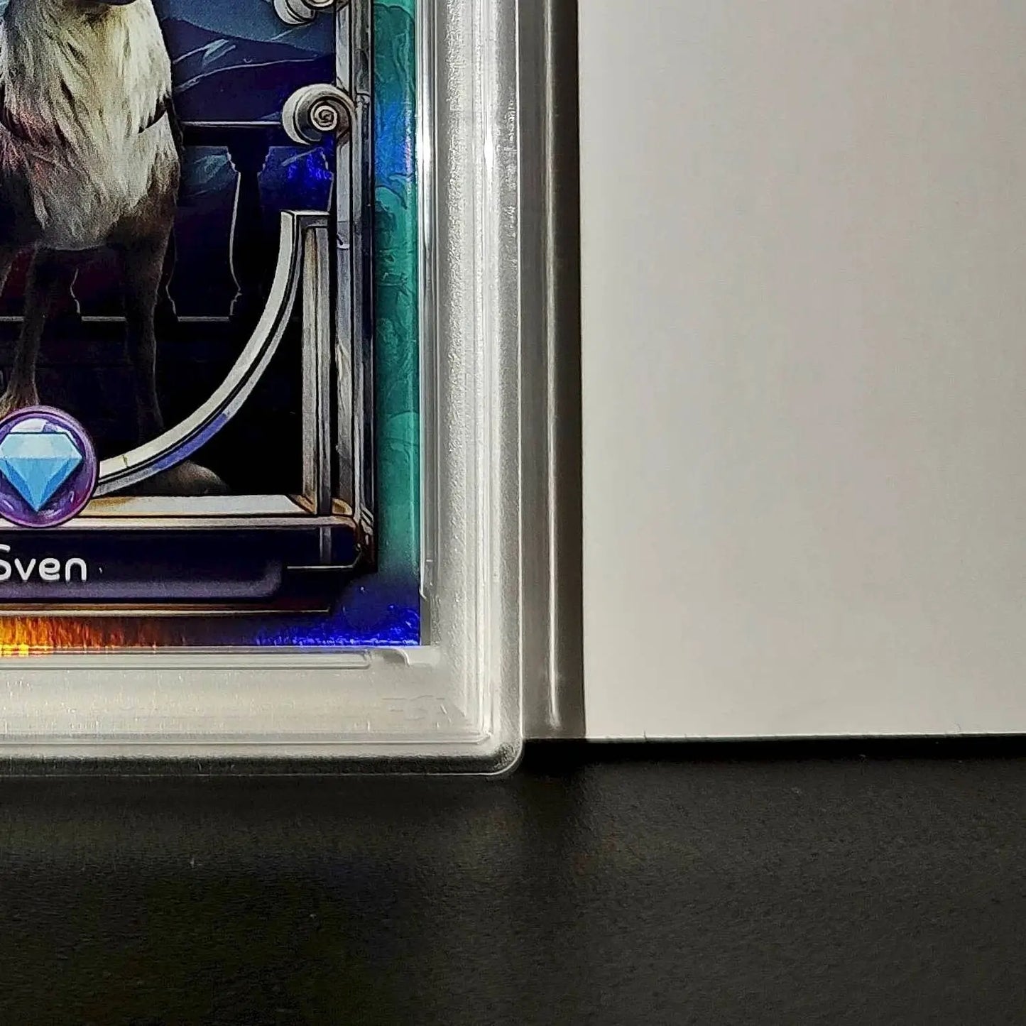 Sven 2025 Topps Disney Wonder #149 Diamond Card Frozen PSA 8 - Non-Sports Card Single