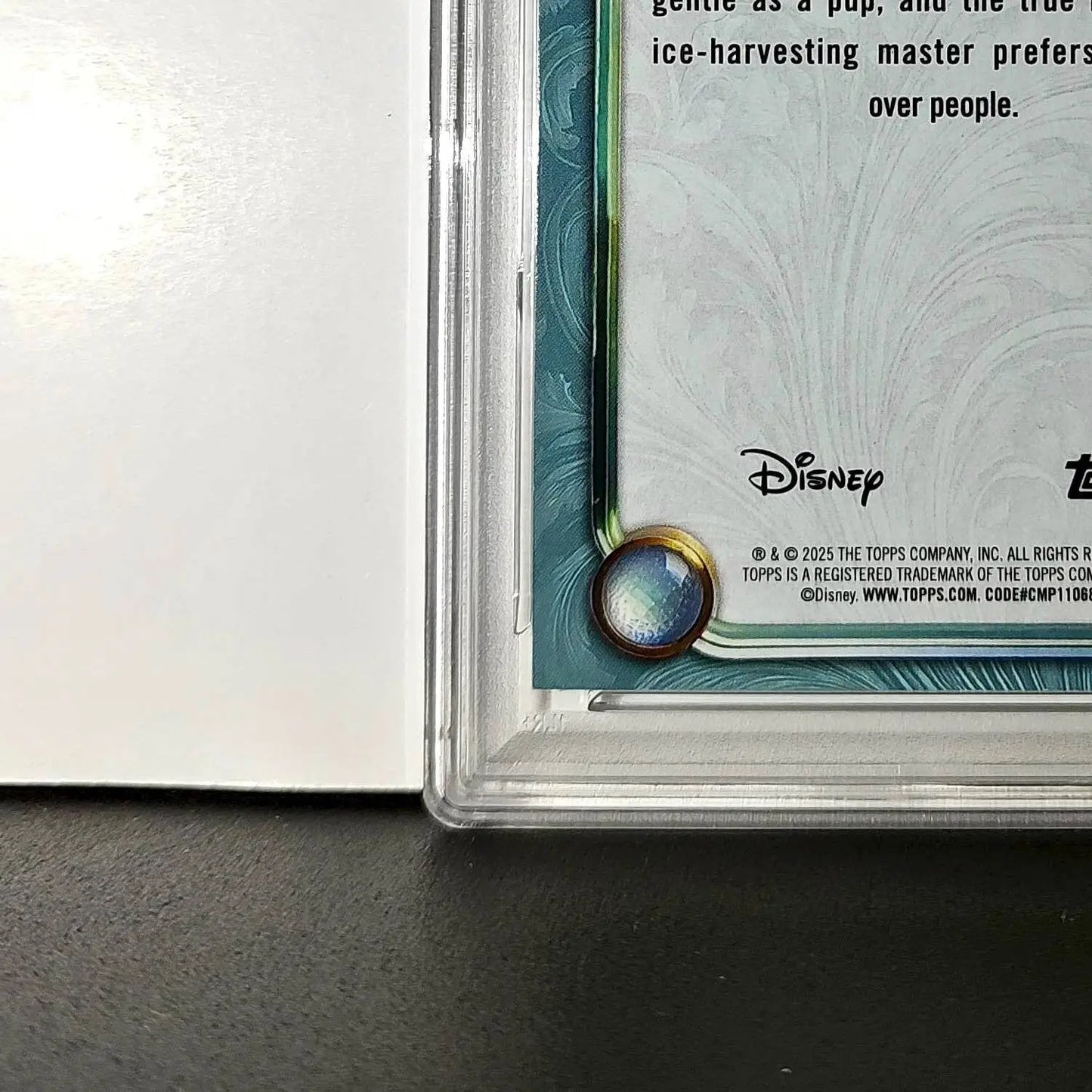 Sven 2025 Topps Disney Wonder #149 Diamond Card Frozen PSA 8 - Non-Sports Card Single
