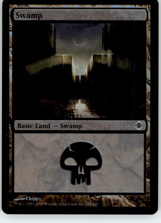 Swamp (238) - Shards of Alara - 238 - Foil LP Magic: The Gathering - Magic Card Single