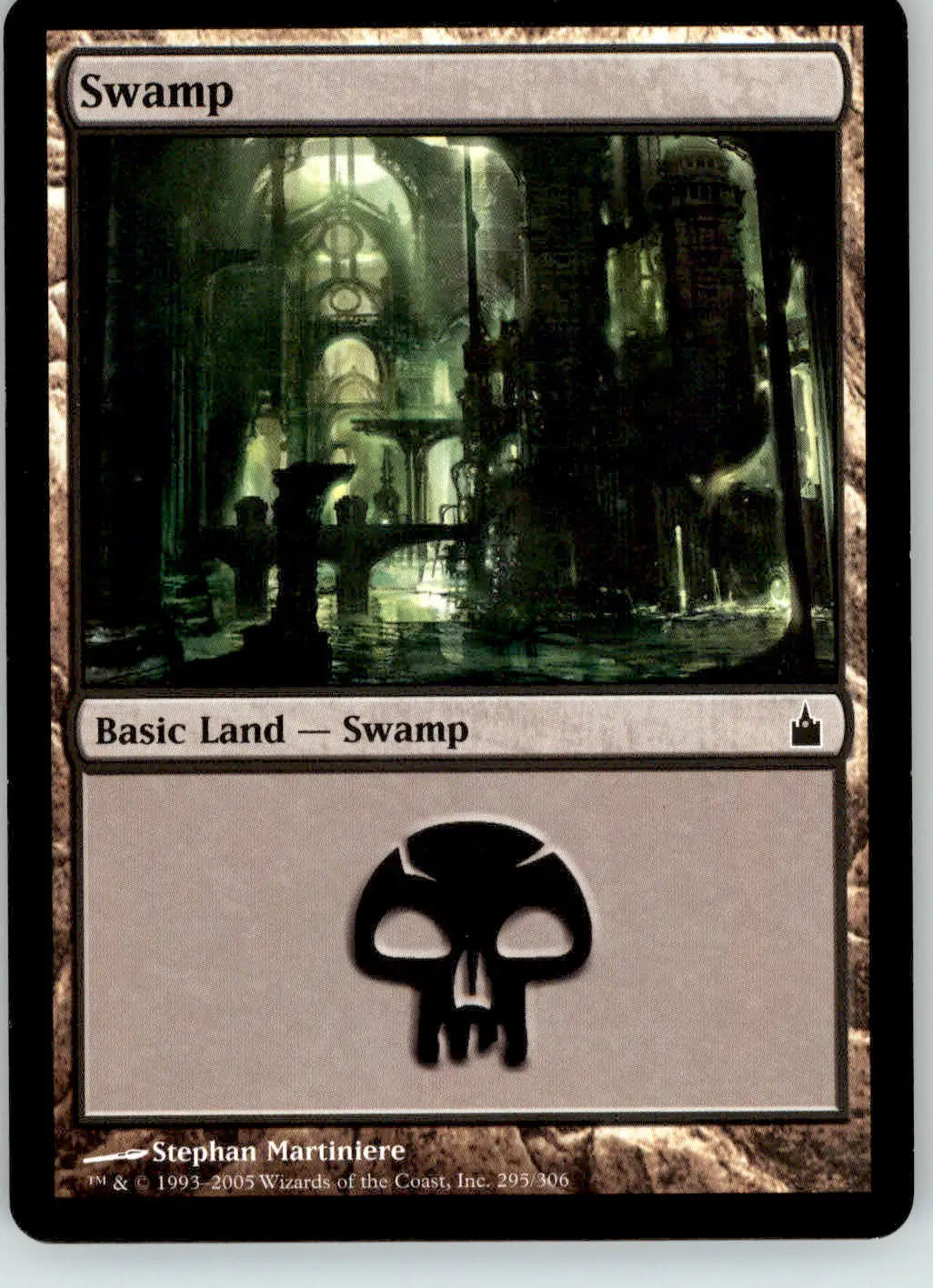 Swamp (295) - Ravnica: City of Guilds - 295 - LP Magic: The Gathering - Magic Card Single