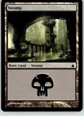 Swamp (298) - Ravnica: City of Guilds - 298 - LP Magic: The Gathering - Magic Card Single