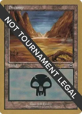 Swamp (339) - 2001 Tom van de Logt World Championship Decks - MP Magic - Magic Card Single