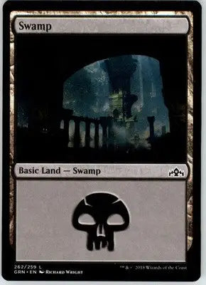 Swamp - Guilds of Ravnica - 262 - NM - Magic Card Single