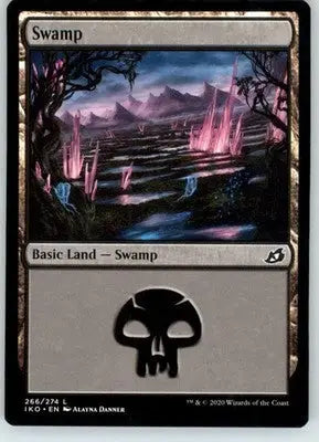 Swamp - Ikoria: Lair of Behemoths - NM - #266 - Magic Card Single