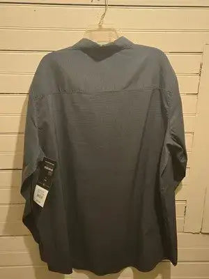 SwissTech Shirt Mens 2XL Black Check Long Sleeve Outdoor Woven Button Snap - Apparel