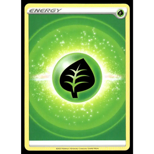 SWSH01: Sword & Shield Base Set Grass Energy NM-MT Pokemon Trading Card - Pokémon Card Single