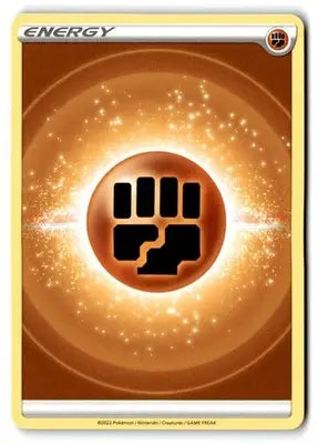 SWSH06: Chilling Reign #233/198 Fighting Energy (Secret) - Pokémon Card Single