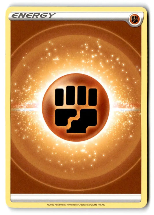 SWSH06: Chilling Reign #233/198 Fighting Energy (Secret) - Pokémon Card Single