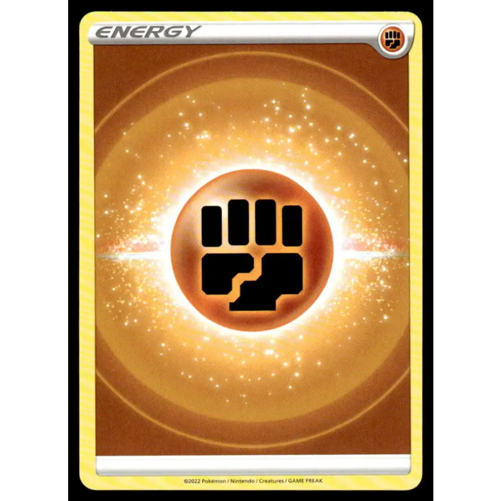 SWSH09: Brilliant Stars Fighting Energy (2022 Unnumbered) NM-MT Pokemon Trading Card