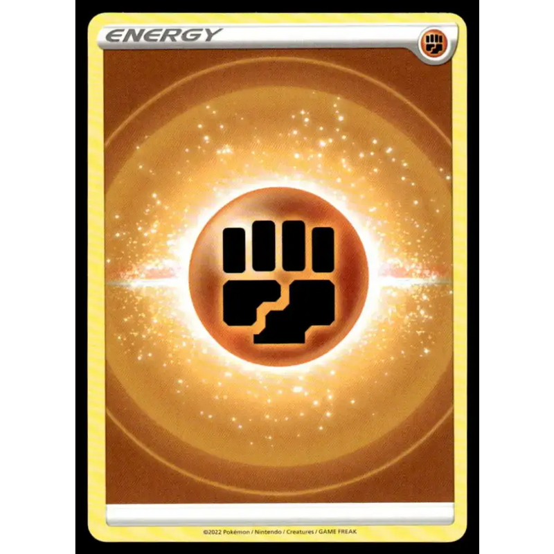 SWSH09: Brilliant Stars Fighting Energy (2022 Unnumbered) NM-MT Pokemon Trading Card - Pokémon Card Single