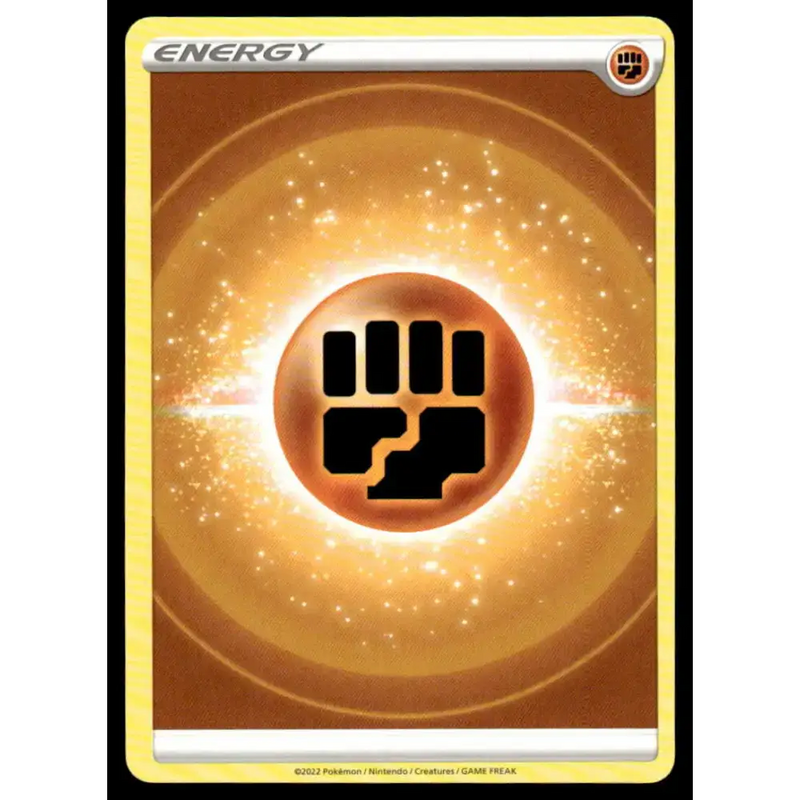 SWSH09: Brilliant Stars Fighting Energy (2022 Unnumbered) NM-MT Pokemon Trading Card - Pokémon Card Single