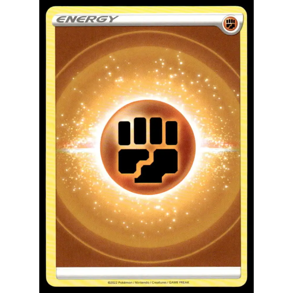 SWSH09: Brilliant Stars Fighting Energy (2022 Unnumbered) NM-MT Pokemon Trading Card Image 1