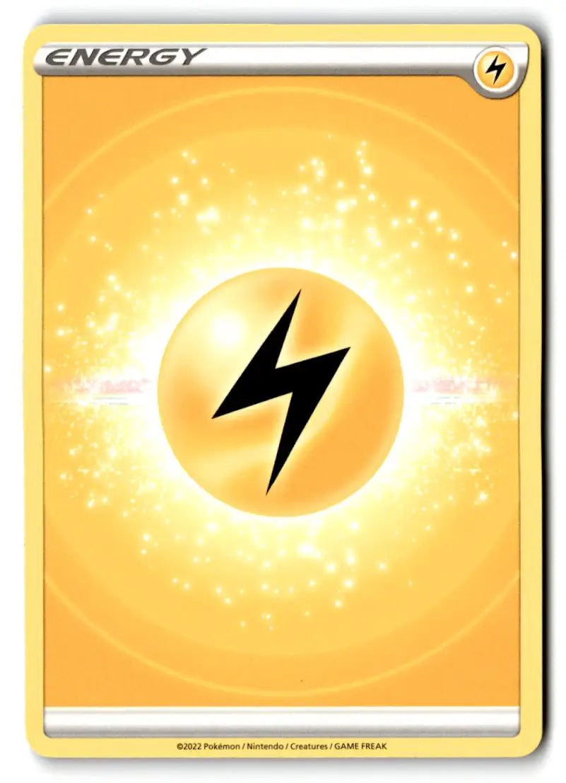 SWSH09: Brilliant Stars Lightning Energy (2022 Unnumbered) - Pokémon Card Single