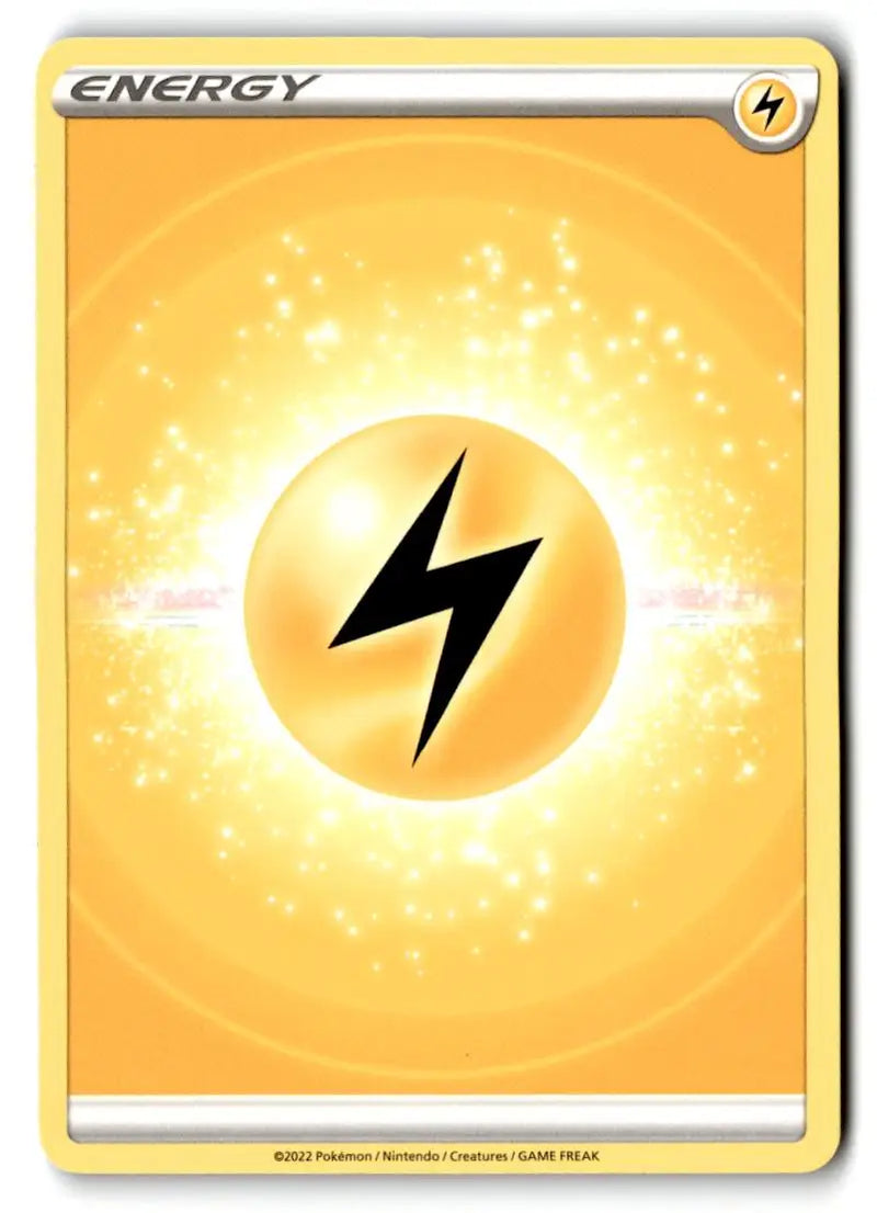 SWSH09: Brilliant Stars Lightning Energy (2022 Unnumbered) - Pokémon Card Single