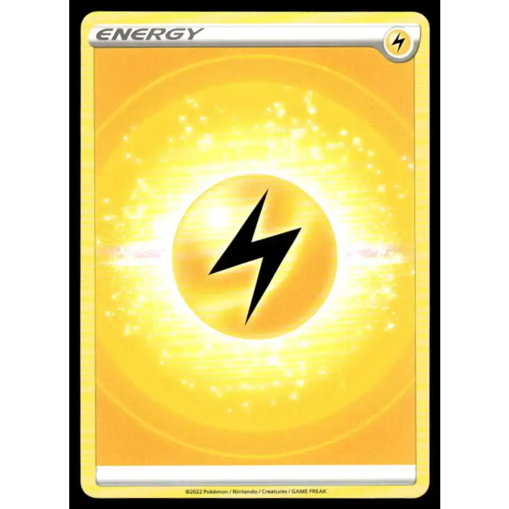 SWSH09: Brilliant Stars Lightning Energy (2022 Unnumbered) NM-MT Pokemon Trading Card - Pokémon Card Single