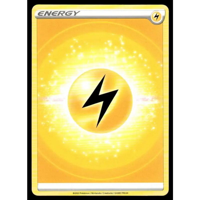 SWSH09: Brilliant Stars Lightning Energy (2022 Unnumbered) NM-MT Pokemon Trading Card - Pokémon Card Single