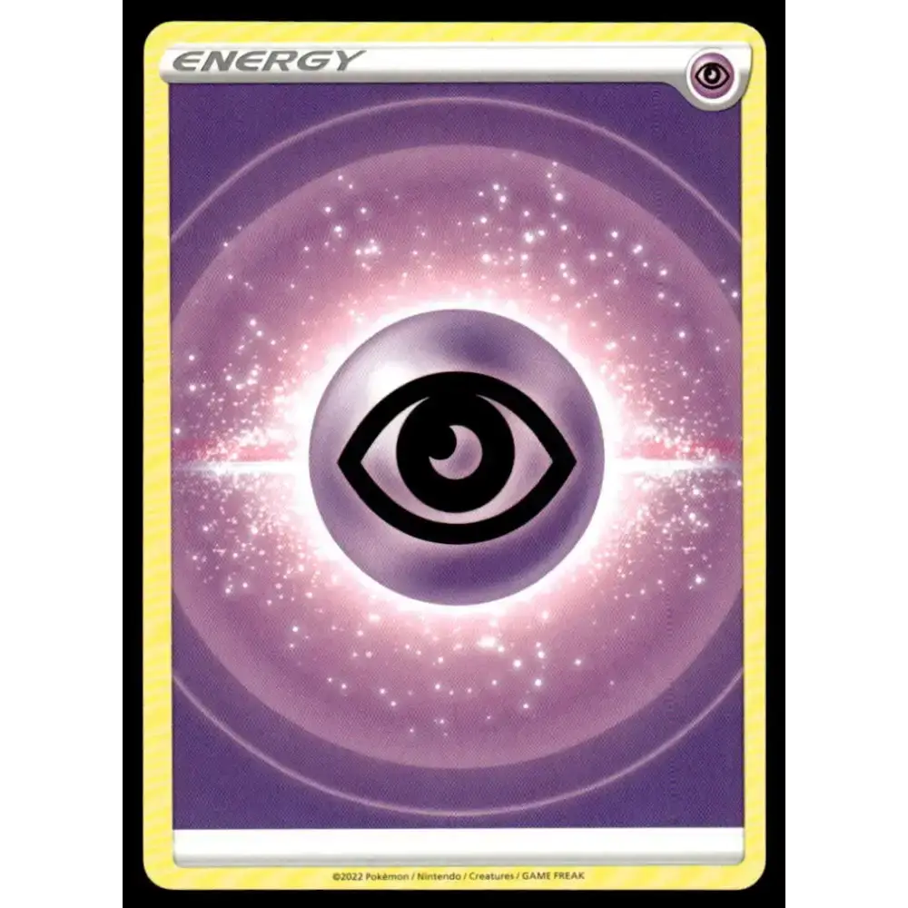SWSH09: Brilliant Stars Psychic Energy (2022 Unnumbered) NM-MT Pokemon Trading Card - Pokémon Card Single