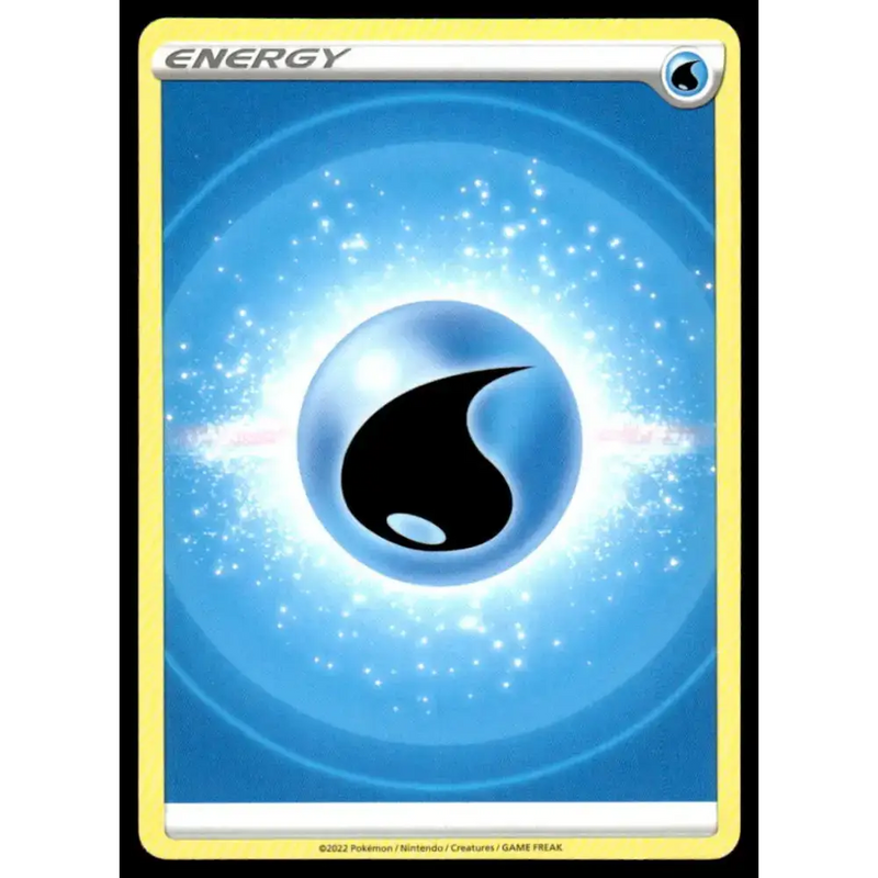 SWSH09: Brilliant Stars Water Energy (2022 Unnumbered) NM-MT Pokemon Trading Card - Pokémon Card Single