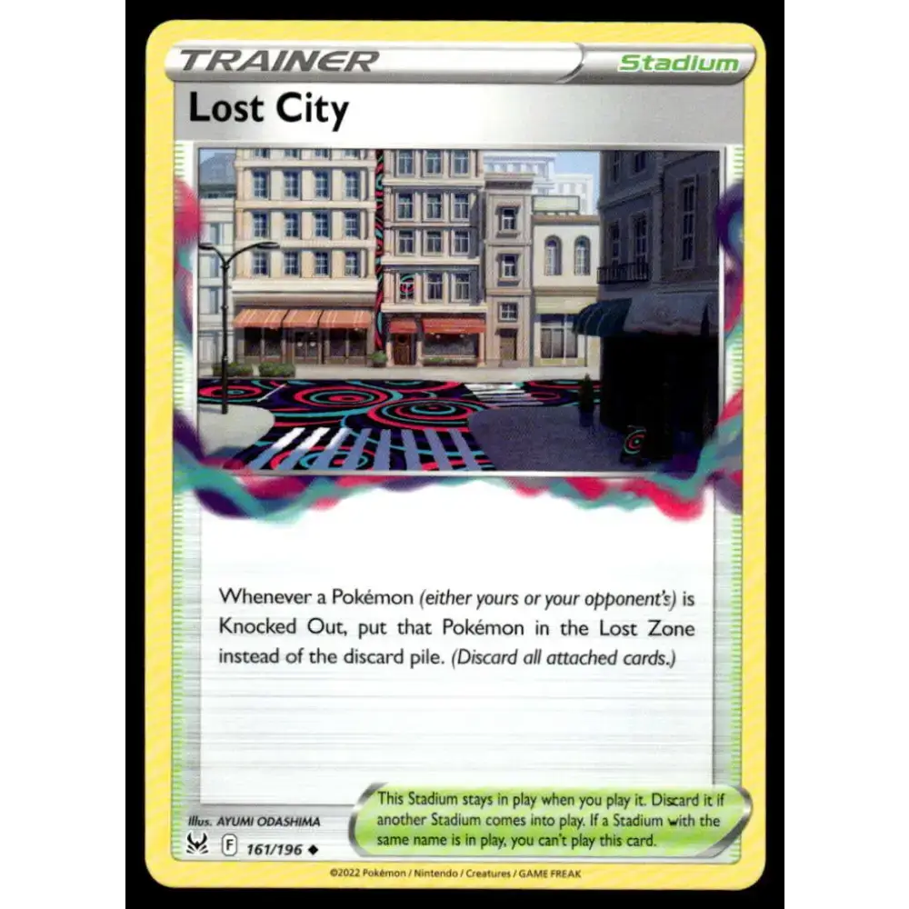 SWSH11: Lost Origin #161/196 Lost City NM-MT Pokemon Trading Card - Pokémon Card Single