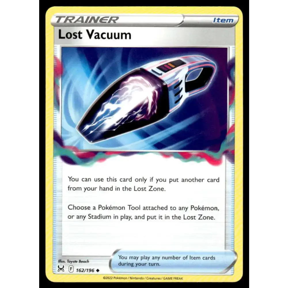SWSH11: Lost Origin #162/196 Lost Vacuum NM-MT Pokemon Trading Card - Pokémon Card Single