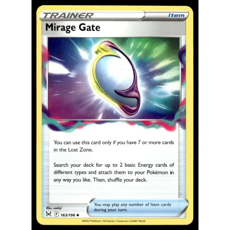 SWSH11: Lost Origin #163/196 Mirage Gate NM-MT Pokemon Trading Card - Pokémon Card Single