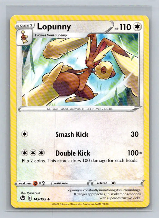 SWSH12: Silver Tempest #145/195 Lopunny - Pokémon Card Single