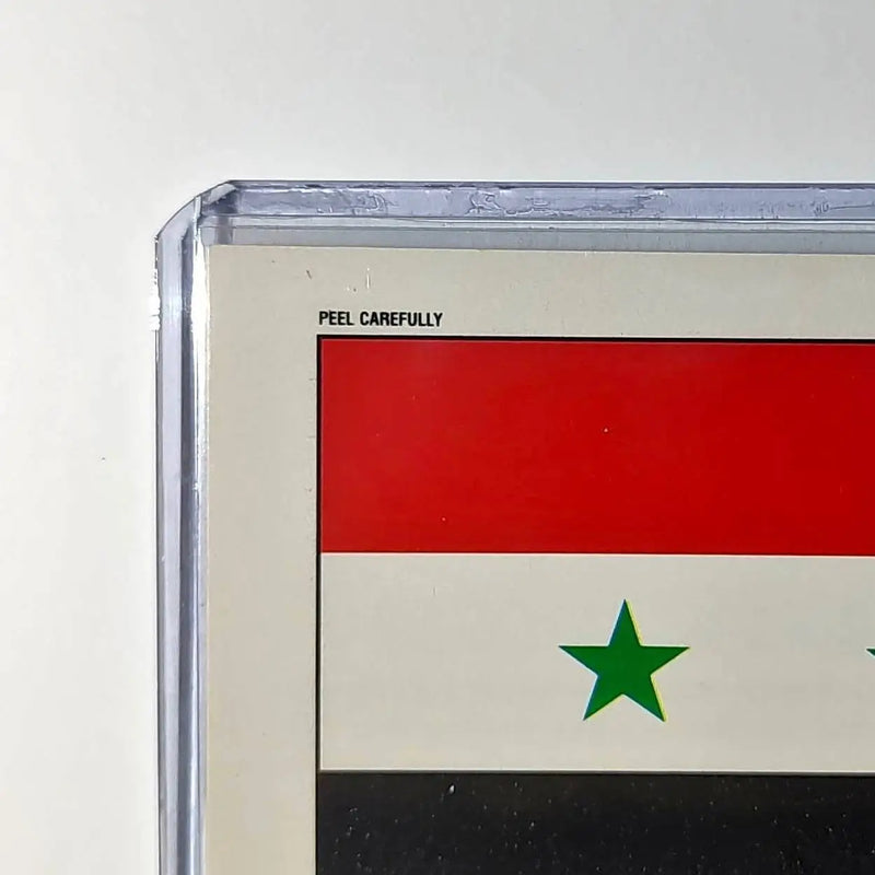 Syria Flag 1991 Topps Desert Storm #31 Sticker Card