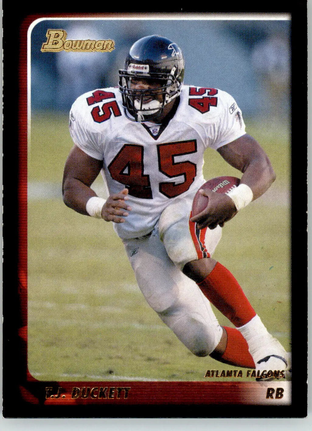 T.J. Duckett - 2003 Bowman - #66 - Football - Football Card Single