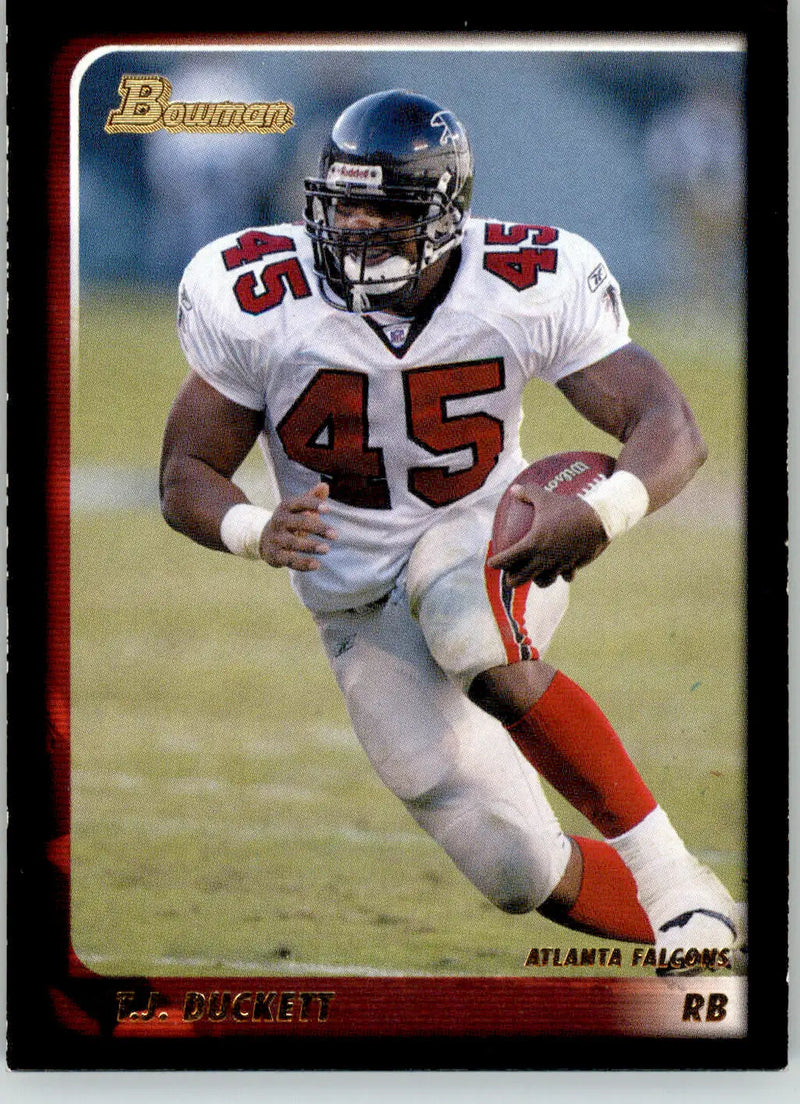 T.J. Duckett - 2003 Bowman - #66 - Football - Football Card Single