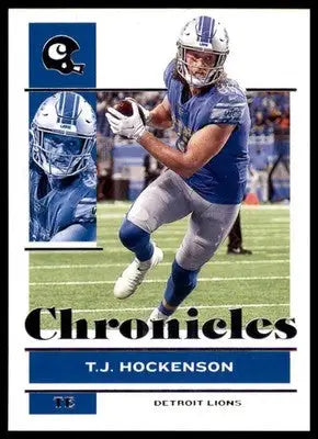 T.J. Hockenson 2021 Panini Chronicles #34 Detroit Lions - Football Card Single
