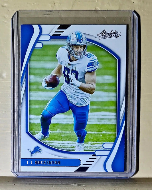 T.J. Hockenson 2021 Panini NFL Absolute Football #10 Card - Football Card Single