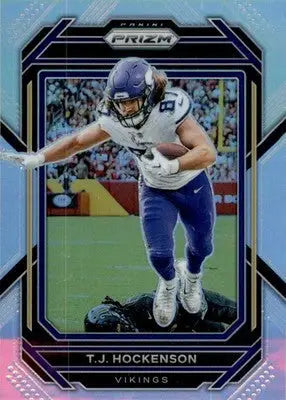 T.J. Hockenson - 2022 Panini Prizm - #100 - Silver Football - Football Card Single
