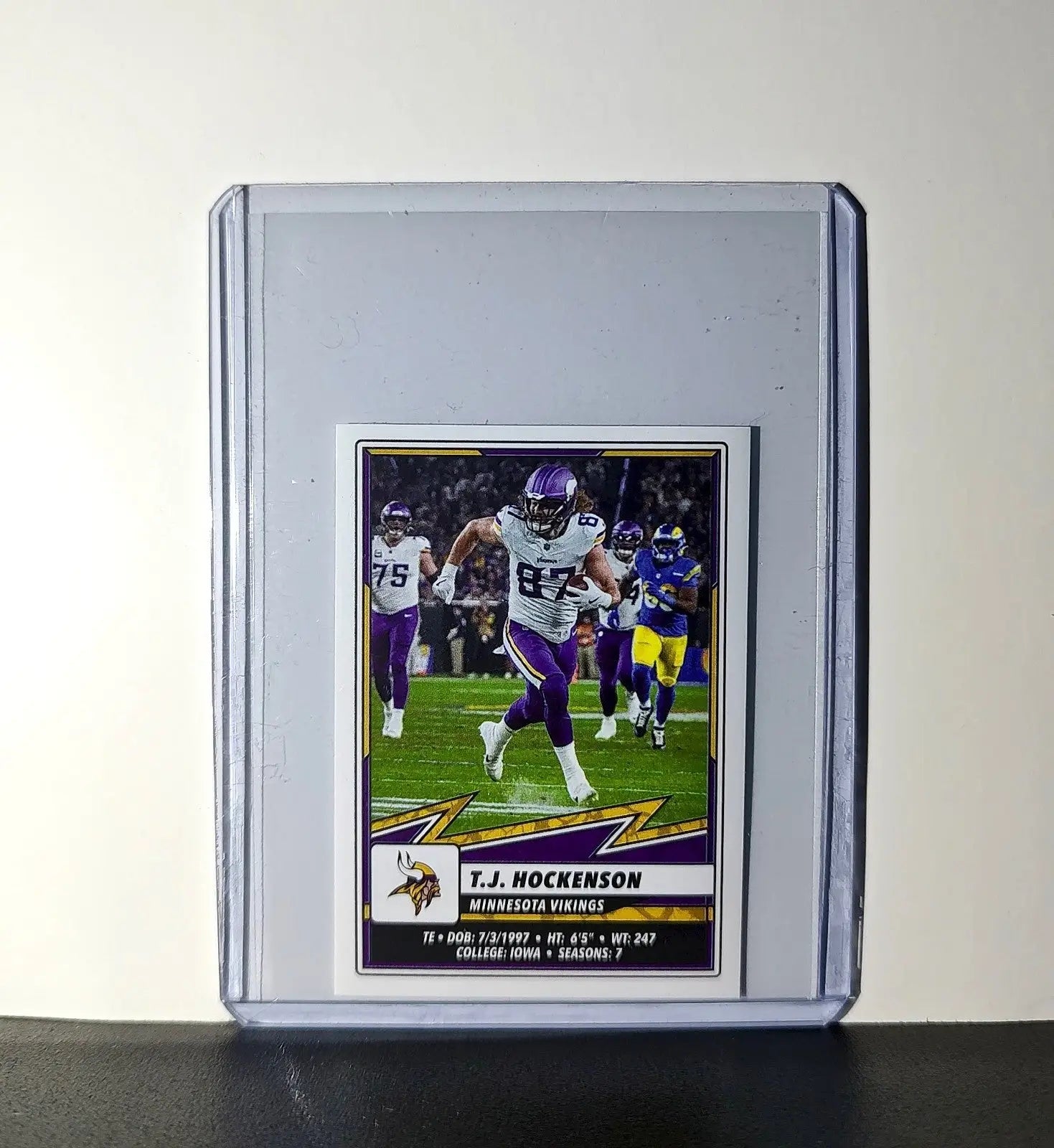 T.J. Hockenson 2025 Panini NFL #413 Sticker Minnesota Vikings - Football Card Single