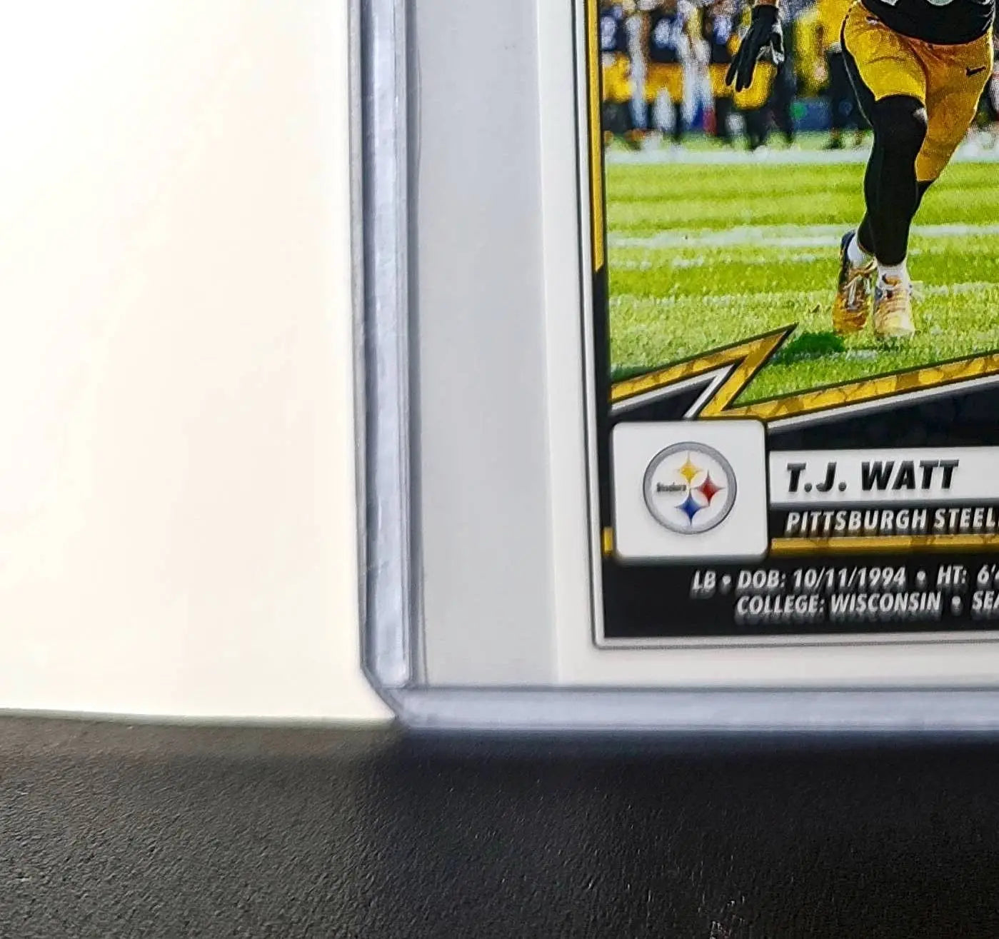 T.J. Watt 2025 Panini NFL #161 Sticker Pittsburgh Steelers