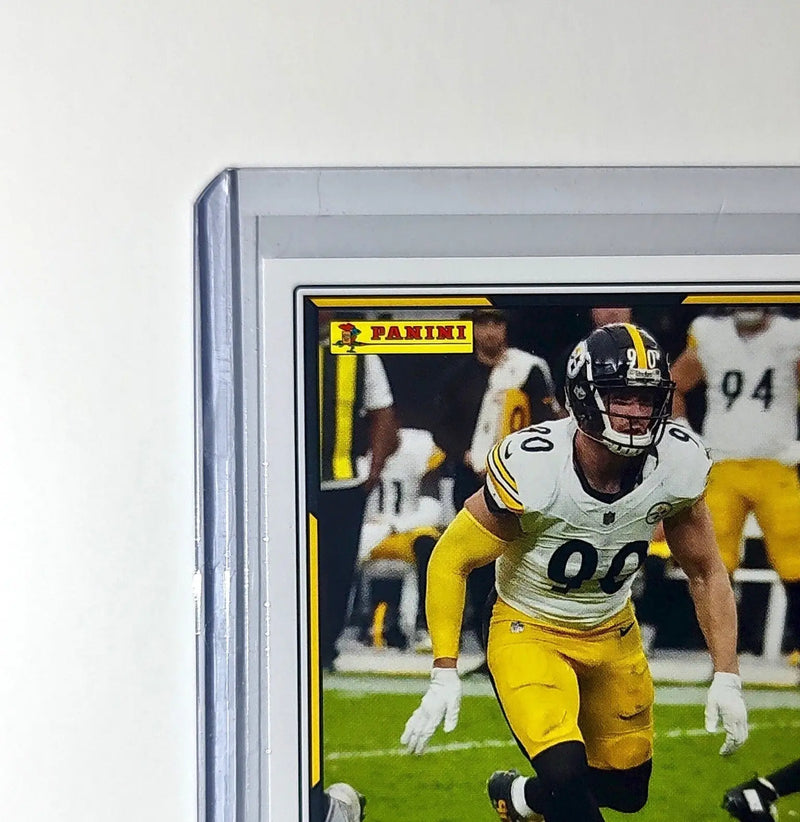 T.J. Watt 2025 Panini NFL #53 Sticker Card Pittsburgh Steelers