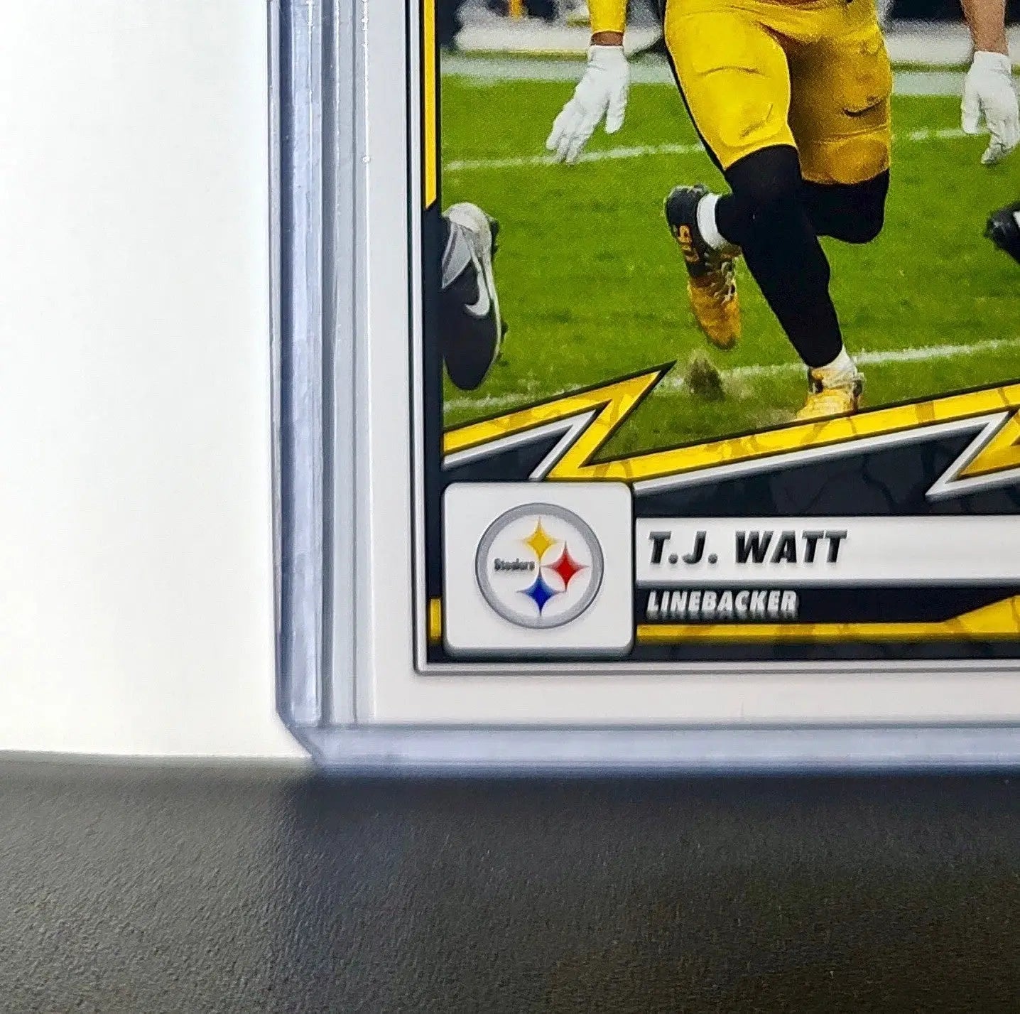 T.J. Watt 2025 Panini NFL #53 Sticker Card Pittsburgh Steelers