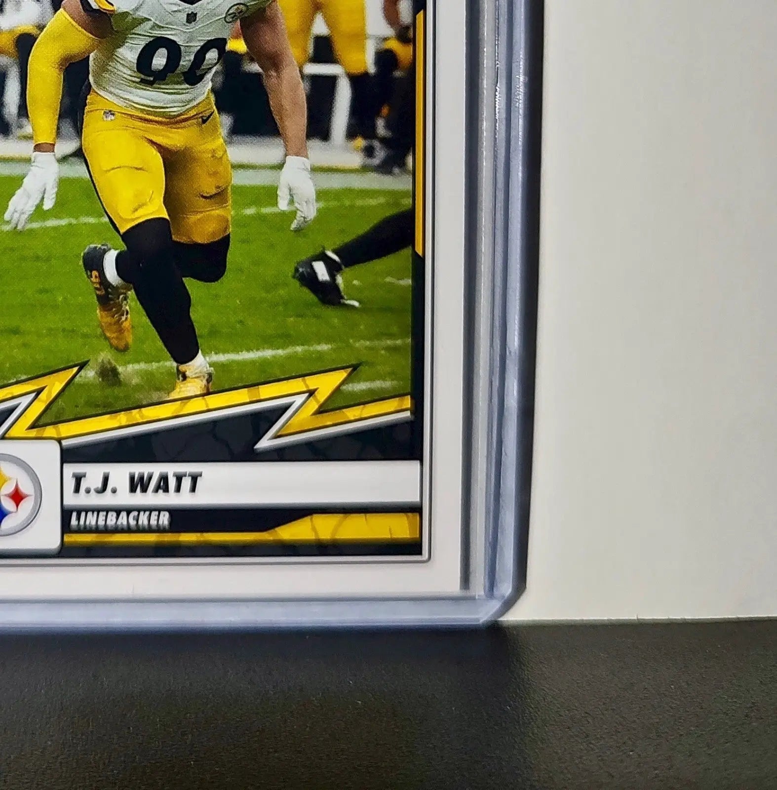 T.J. Watt 2025 Panini NFL #53 Sticker Card Pittsburgh Steelers