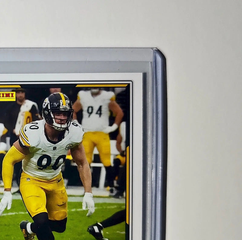T.J. Watt 2025 Panini NFL #53 Sticker Card Pittsburgh Steelers