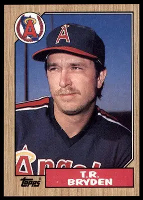 T.R. Bryden Rookie 1987 Topps #387 California Angels - Baseball Card Single