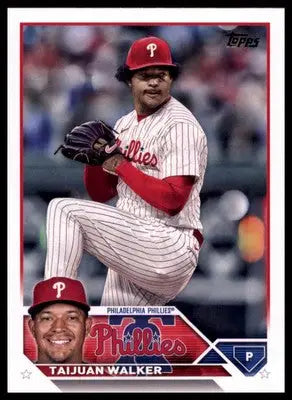 Taijuan Walker 2023 Topps #355 Philadelphia Phillies - Baseball Card Single
