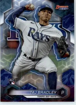 Taj Bradley - 2023 Bowman’s Best - #1 - Refractors Baseball - Baseball Card Single