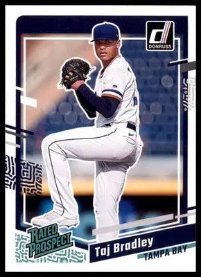 Taj Bradley 2023 Donruss #55 Tampa Bay Rays - Baseball Card Single