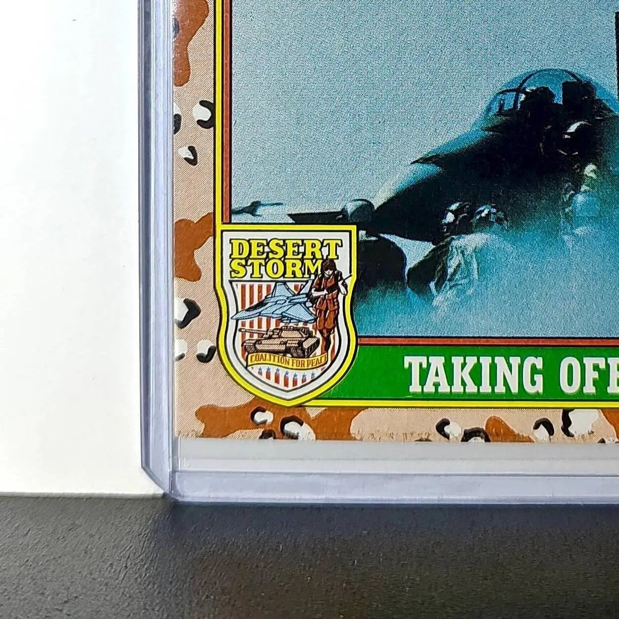 Taking Off in an F/A-18 1991 Topps Desert Storm #28 Card - Non-Sports Card Single