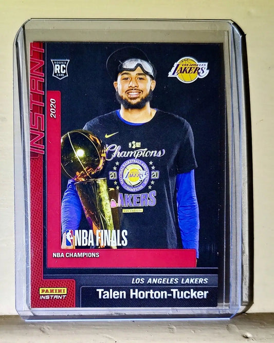 Talen Horton-Tucker 2019-20 Panini NBA #11 Rookie Card Lakers NBA Champions - Basketball Card Single