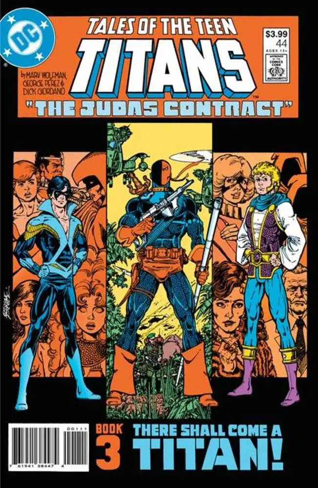 Tales Of The Teen Titans #44 Facsimile Edition Cover A George Perez - Back Issues